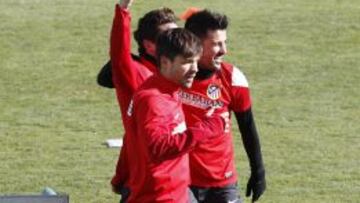 Diego Ribas y David Villa