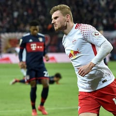 Timo Werner y el Leipzig retrasan el título del Bayern