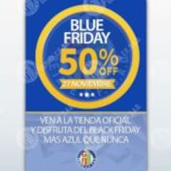 El Getafe crea el Blue Friday: todo al 50% en la tienda oficial