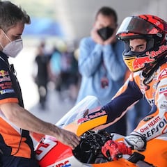 Márquez: "Estoy magullado"