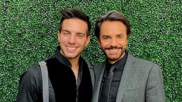 Eugenio Derbez felicita a su hijo Vadhir por su película junto a Bruce Willis