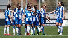 05/05/19 PARTIDO LIGA IBERDROLA FEMENINO 
 ESPANYOL FEMENINO SPORTING DE HUELVA FEMEINO 
 
 
 ALEGRIA GOL