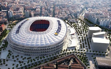 Barcelona are renovating Camp Nou and the rest of their facilities despite their well-documented financial struggles. 
