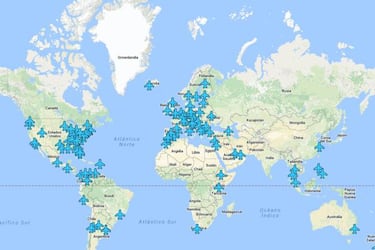 La conexión WiFi de los aviones mejorará en 2018