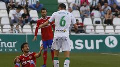 Marc Gual pone al Zaragoza a un paso de la permanencia