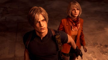 Leon y Ashley en Resident Evil 4 Remake.