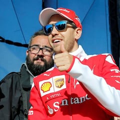 Vettel: "En Ferrari hay presión natural, no estoy preocupado"