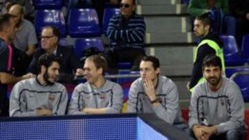 Abrines, Oleson, Eriksson y Navarro. Cuatro bajas en la rotación exterior del Barcelona.