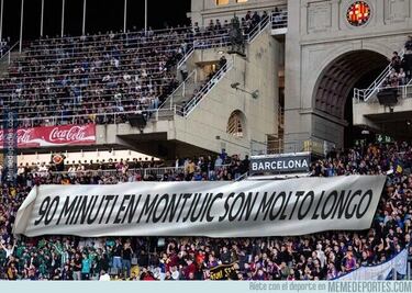 La remontada del Barça, la derrota del Atleti, protagonistas de los memes de la jornada