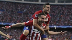 Saúl's wonder-goal immortalised in this animation