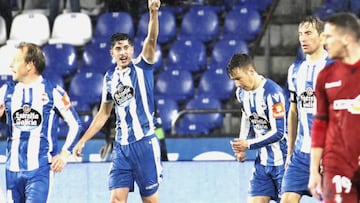 Deportivo 2-0 Osasuna: resumen, goles y resultado del partido