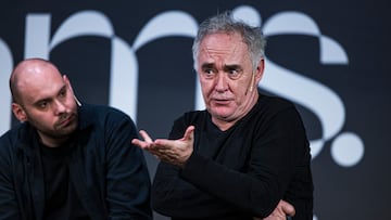 MADRID, SPAIN - JANUARY 27: Chef Ferran Adrià attends Madrid Fusión 2025 at Ifema on January 27, 2025 in Madrid, Spain. 'Madrid Fusion Foods of Spain' celebrates its 23rd edition since it was first held in 2003. (Photo by David Benito/Getty Images)