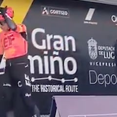 ¡Que hijuep... frío! Rigo, su primera y última en O Gran Camiño