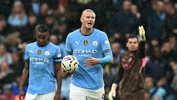 Haaland se encontró con Arteta y pasó esto: críticas al noruego