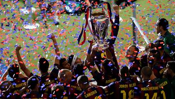 La ¨²ltima Champions del Bar?a.