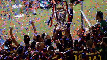 La última Champions del Barça.