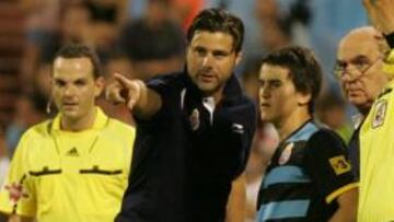 <b>APUNTA. </b>Pochettino alecciona a Adrián Luna, el lunes en La Romareda ante el Zaragoza.