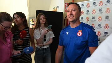 Raúl Llona, entrenador de la Cultural Leonesa. León.