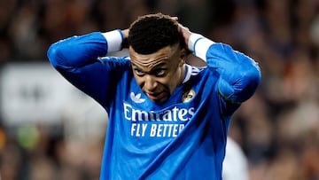 Mbappé scored Madrid’s second goal in a 2-0 win but was less than impressed with the match officials at Mestalla on Sunday.