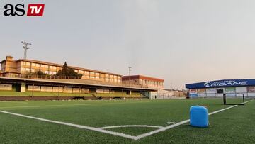 Imagen del estadio vacío del Clud Deportivo Atlético El Paso (La Palma).