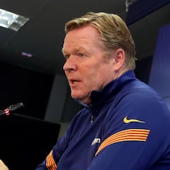 Koeman: "Laporta nos transmitió buen rollo"