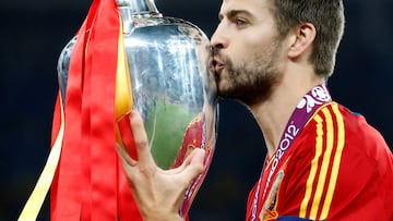 Legendary defender Gerard Piqué's career will end after Saturday’s game against Almeria at Camp Nou. Take a look back at his accomplishments.