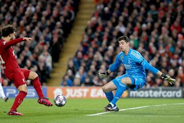 Un error de Courtois le costó el 2-0 al Madrid.