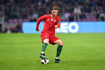 Cristiano Ronaldo, en el Portugal-Holanda.