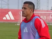 Alexis Sánchez hace esto después de la práctica de Sevilla y las redes explotan: ya es viral