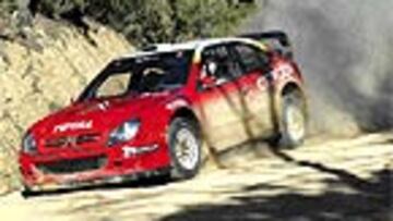 Sainz, ayer en Lloret.