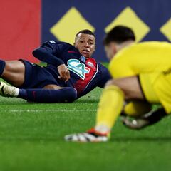 Luis Enrique: “Mbappé tiene un golpe bastante fuerte”