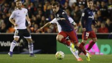 Griezmann, ante el Valencia.