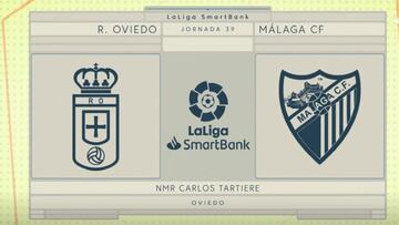 Resumen y gol del Oviedo vs. Málaga de LaLiga SmartBank