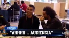 La 'sobrada' de Cristiano a un cámara en la comida del Madrid