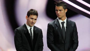 Messi y Cristiano Ronaldo.