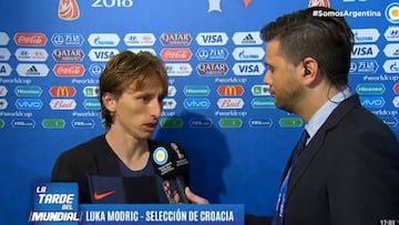 La genial respuesta de Modric cuando le preguntan por un "cabizbajo" Messi