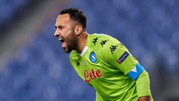 David Ospina, portero del Napoli, sería titular ante el Rijeka en Croacia. El colombiano fue fundamental en la fecha pasada de la Europa League