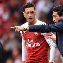 Emery: "Özil no estaba lo suficientemente comprometido"