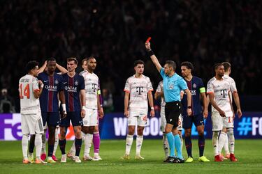 Kimmich y Eberl revelan reacción de Luis Díaz tras expulsión