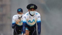 Cycling - Tour de France - Presentation of the teams in front of the Guggenheim Museum - Bilbao, Spain - June 29, 2023 Team Movistar's Gorka Izagirre during the presentation REUTERS/Benoit Tessier