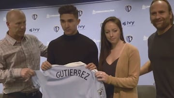 Fichaje estrella: así presentó Kansas City a 'Pipe' Gutiérrez