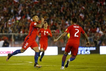 Chile - Ecuador, en imágenes