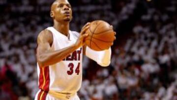 Ray Allen en su etapa en Miami.