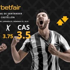 Racing de Santander vs. CD Castellón: horario, dónde ver, pronósticos y clasificación