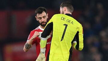 De Gea, "una pared de ladrillos"