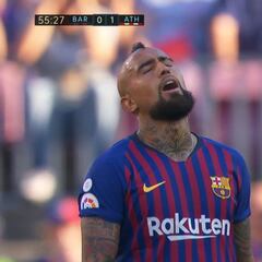 La reacción de Vidal al ser sustituido: ¿lío a la vista?