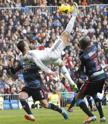 Ocasión de Cristiano Ronaldo de chilena.