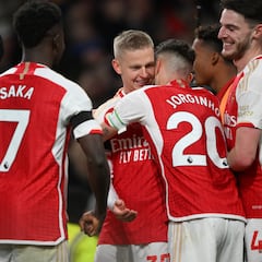 Saliba lanza al Arsenal