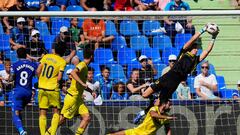 Filip Jorgensen es el portero que más para de la Liga