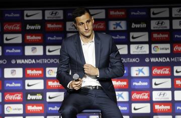 Nikola Kalinic during his presentation on Monday.